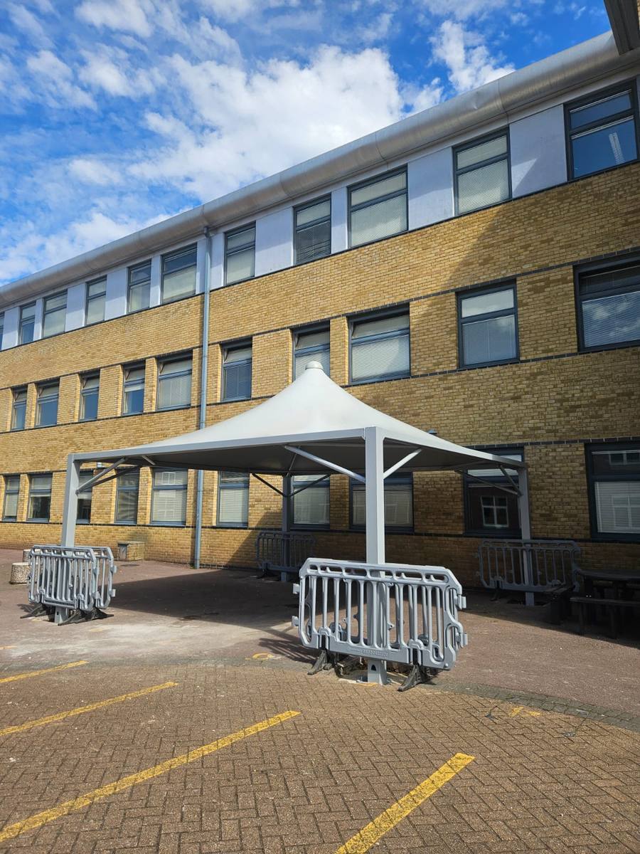 Commercial canopy structure Kent